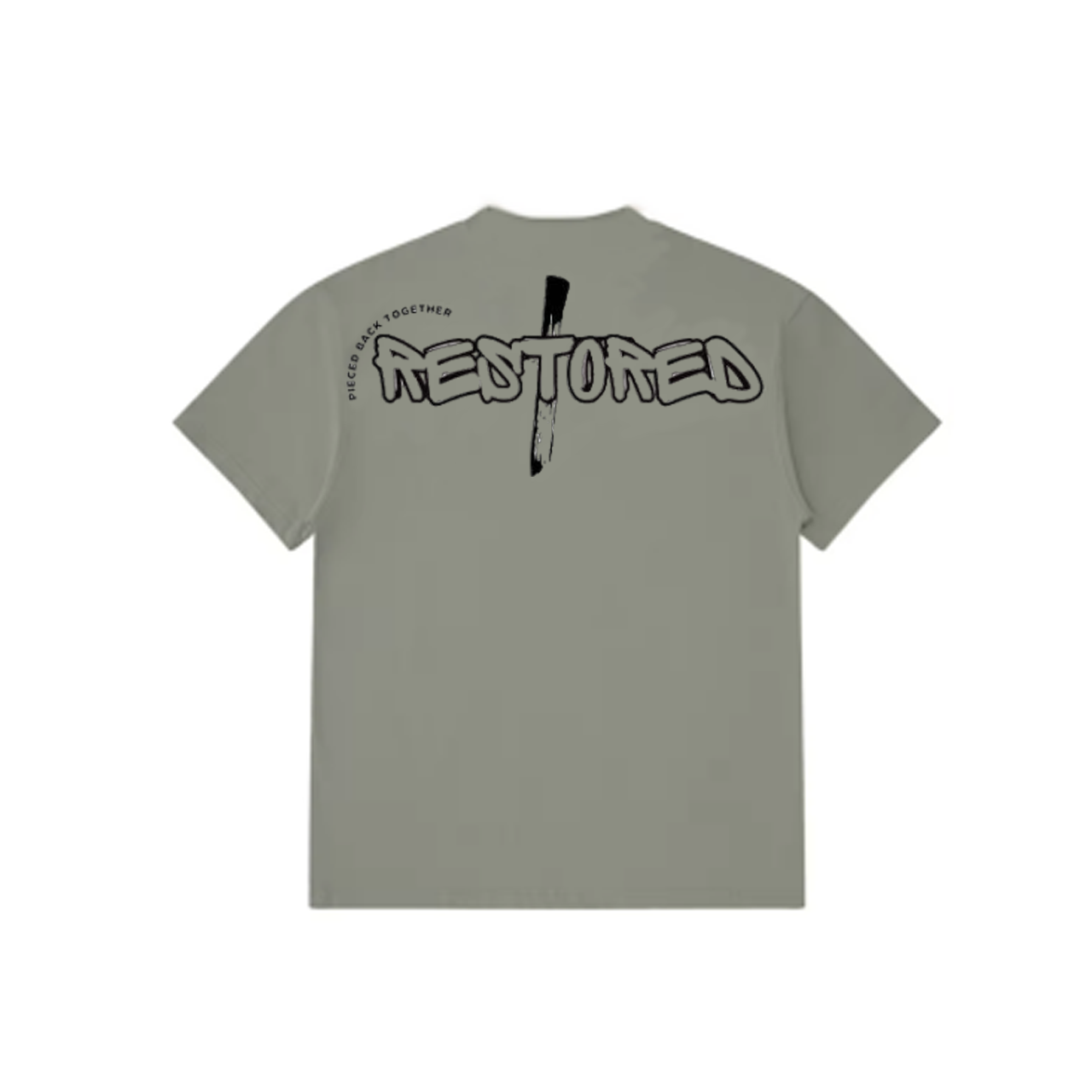 Light Grey Restored T Shirt