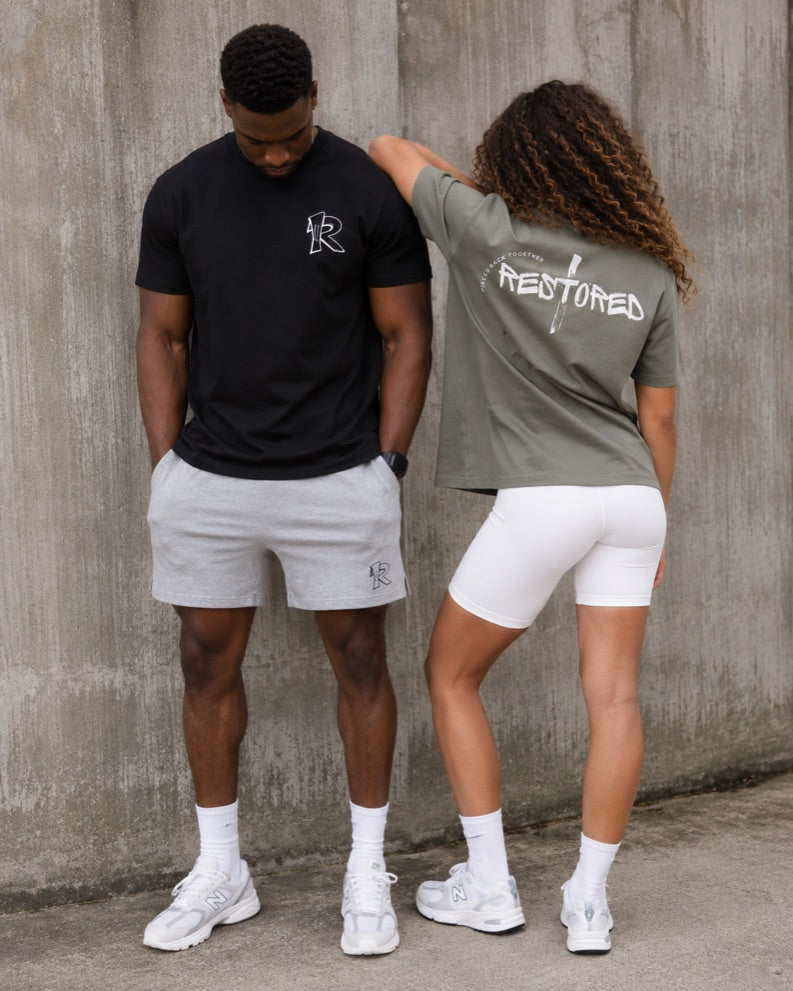 Black Restored T Shirt