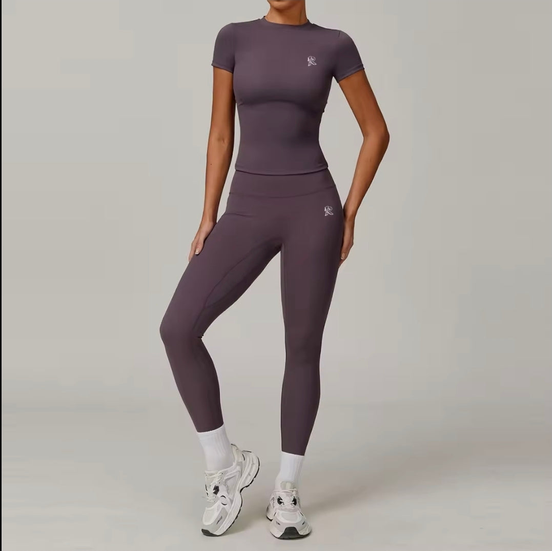 Women's fitness set (purple)