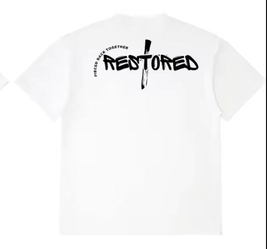 White Restored T Shirt