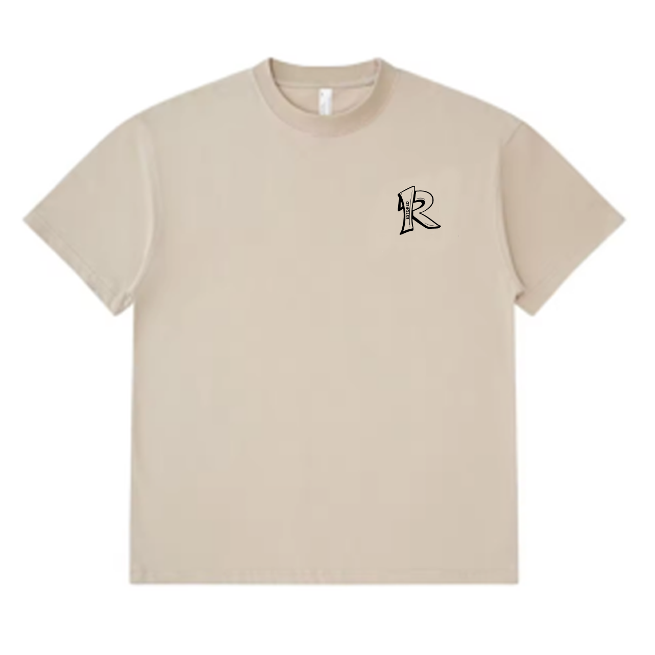 Light Beige Restored T shirt