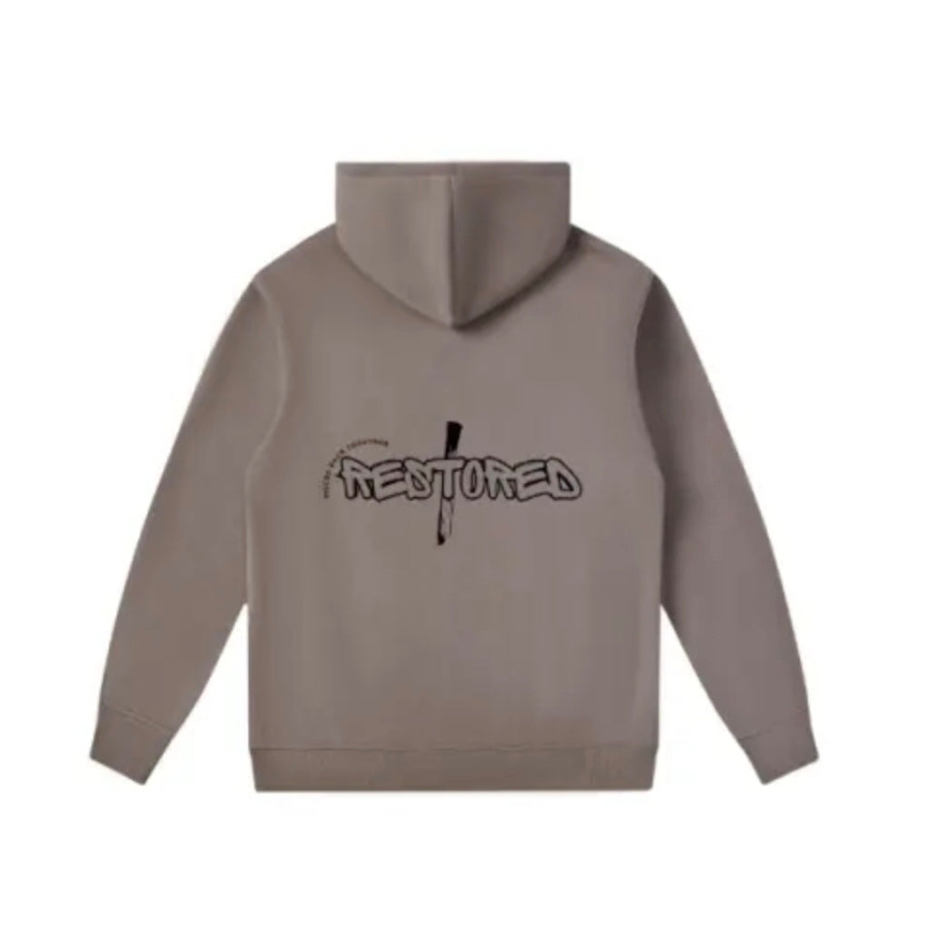 Restored Hoodies  (black writing)