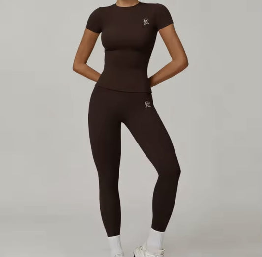 Women's Fitness Set (Brown)