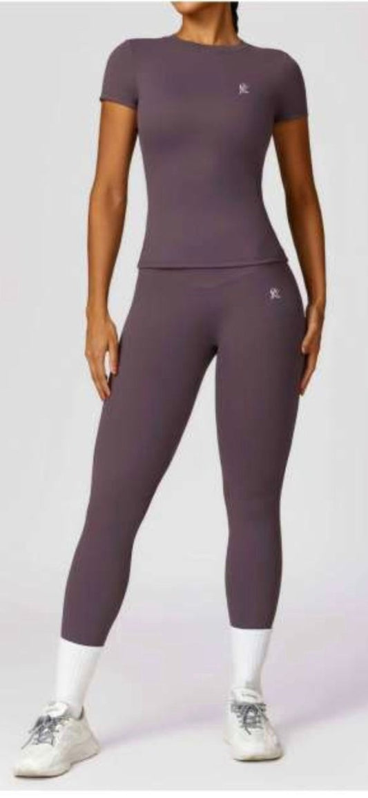 Women's fitness set (coffee)